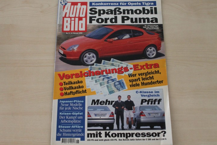 Deckblatt Auto Bild (05/1996)